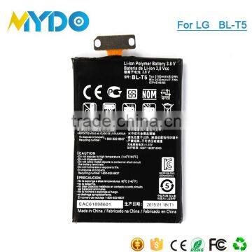 100% full capacity phone Battery for LG BL-T5 Nexus 4 E960 E970 E975 E973 F180