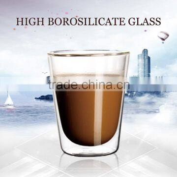 200ml blank mugs wholesale for borosilicate double wall