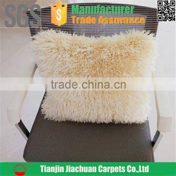 polyester chenille shaggy anti fatigue comfortable decorative cheap wholesale hotel pillow