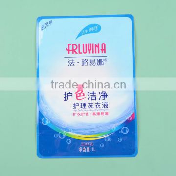 Hot selling Laundry detergent bag made in laminated plastic