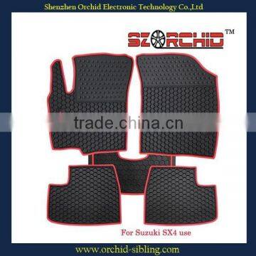 OEM latex decorative car floor mat for SX4 use