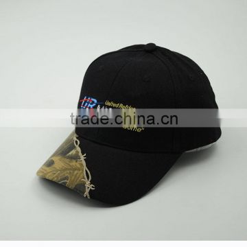 Cotton embroidery 6-panel baseball cap