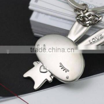 New Anime Keychain Rabbit Keychain Bunny Anime Keychain Metal Bunny Keychain