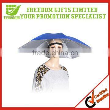 Promotional Cheap Logo Printed Umbrella Hat