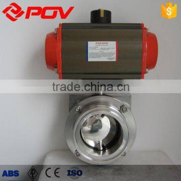 Ss304 Sanitary Vacuum Pneumatic Butterfly Valve photo-6