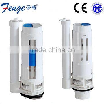 CE certificate non electric dual toilet flush valve types