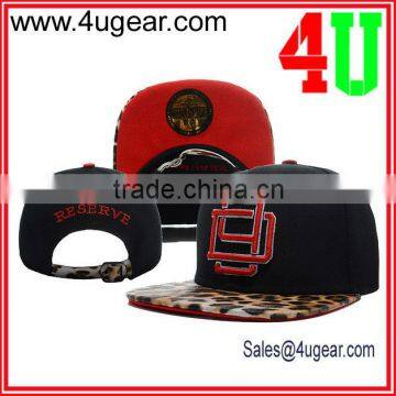 custom leather strap snapback hat manufacturer