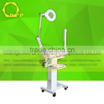 Classic 11 in1 Multifunction skin analyzer magnifier+ultrasonic+glass edge polishing machine