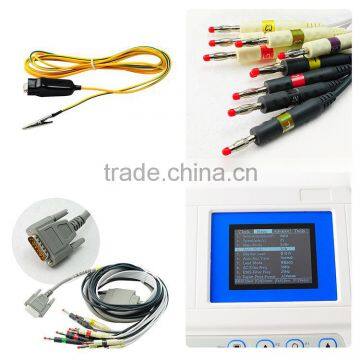 CE Approved 3.5 Inch Color Electrocardiograph / Three Channel Cheap Price of Ecg Machine photo-4