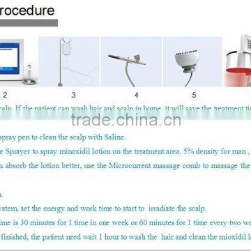 650nm Diode Laser Hair Growth Machine for Sale/Laser Hair Loss Treatment/ Collagen Hair Treatment photo-5