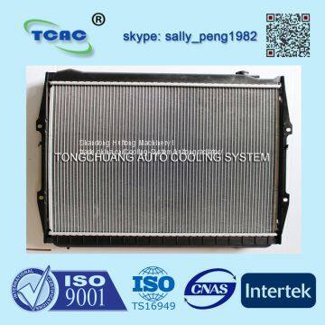 Aluminum auto radiator DPI 1512 for TOYOTA T100 AT from OEM