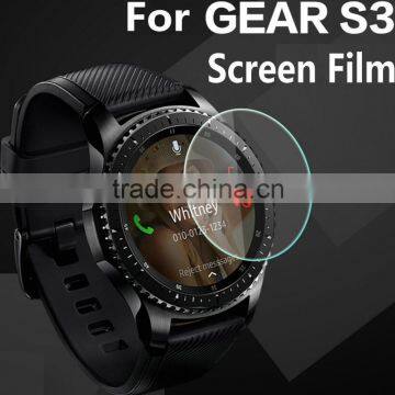 Tempered Glass Screen Protector Guard Film For Samsung Gear S3 /Gear S3 Classic Frontier Smart Watch photo-3