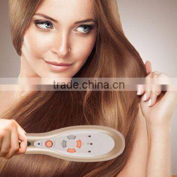 Anion led electric hair growth comb infrared massage comb