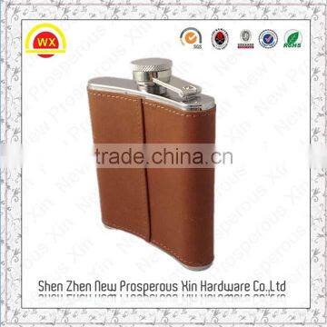 Diaphanous Whiskey Hip Flask / Stainless Steel Copper Hip Flask