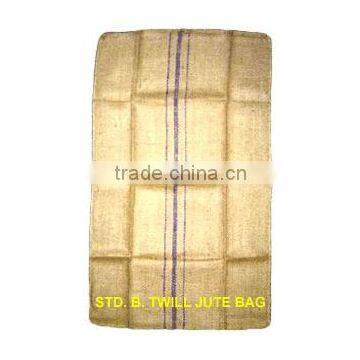 Good Quality Biodegradable STD. B. Twill Jute Hessian Bag