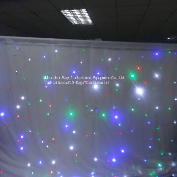 RGB Many Colors Star Curtain LED Star Cloth for DJ LED Backdrops photo-2