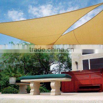 HDPE fabric sun shade sail