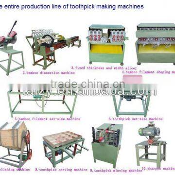 low investment making machine for bamboo toothpick