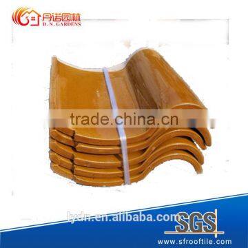 Chinese traditional style glazed new model glazed ceramic roof tiles