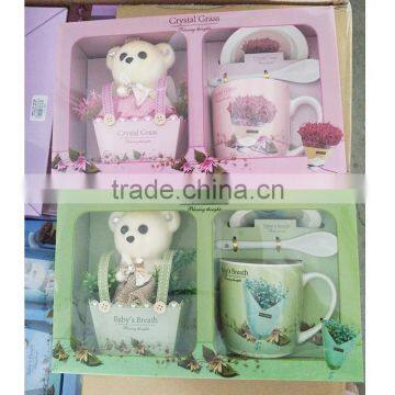 Hotsale Ceramic Coffee Cup/mug Suit Coffee Cup Gift Packing for Coffee Cup