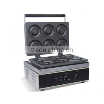 6 mold electric mini donut making machine