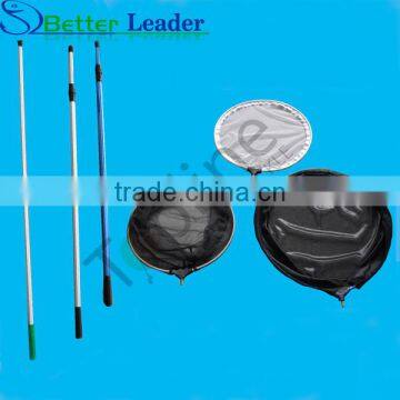 cheap telescopic round koi fish landing net made in China