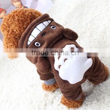 Halloween 4 legs warm plush dragon cat pet dog cosplay costumes