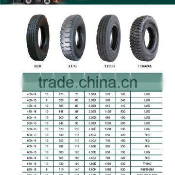 China Good Quality Bias Truck Tire 7.50-20