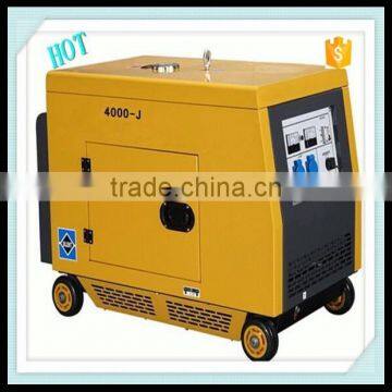 2015 Wholesale 3kw 4hp 4000-J Silent Diesel Generators For Sale photo-2