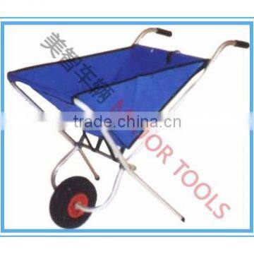 Portable folding wheelbarrow for wholesale