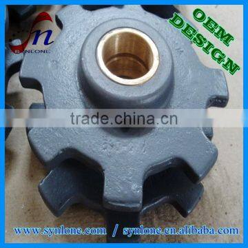 Custom Made Steel Cast Wheel for Transmission System photo-2