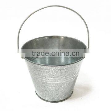 10L Tinplate paint metal pail with lock ring lid