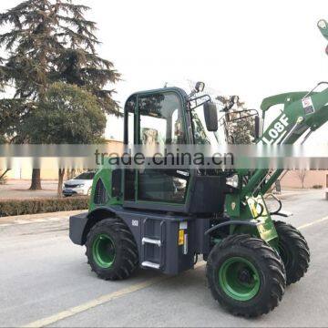 2017 newest type 0.8ton Rated loading capacity ZL08F with CE certificate