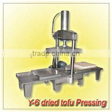 Y-6 dried tofu pressing machine/production system of Tofu skin