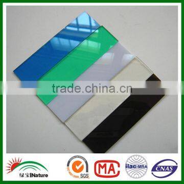 Bayer Material 8mm PC Solid Sheet Ten Years Guarantee Frosted pc Sheets With UV photo-2