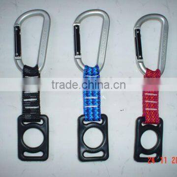 Bottle Holder(carabiner strap,key carabiner)