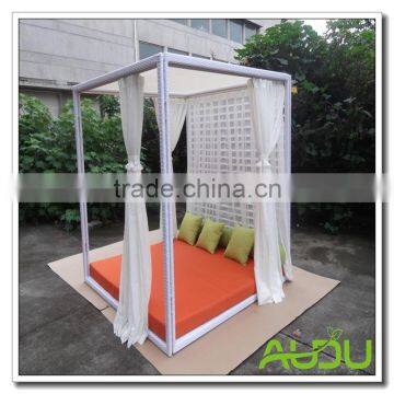 Audu White Mosquito Net Outdoor Garden Gazebo Bed