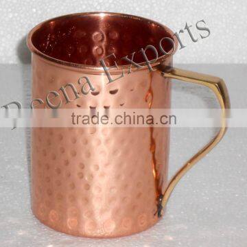 SOLID COPPER MOSCOW MULE MUGS