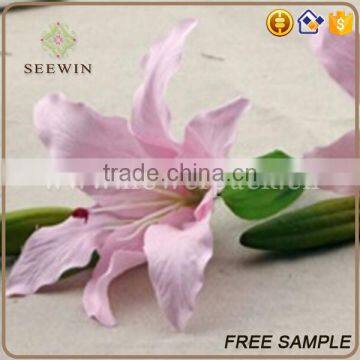 pure lily wholesale artificial flowers,artificial easter lily flower