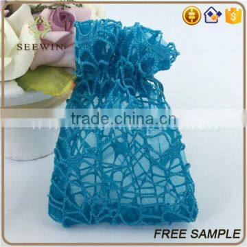 Fancy Sheer Polyester Mesh Bag for Cut Flowers photo-5