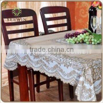 High Quality Rustic Print PVC Table Cloth Waterproof Oil Quality Disposable Plastic Table Cloth Tablecloth