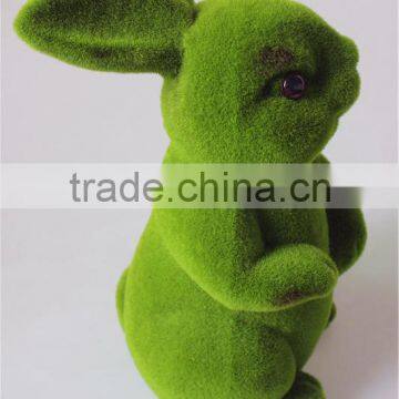 Home and Garden Easy Shopping Decorative 30cm Height Artificial Plant Green Grass Moss Bunny Easter Rabbit E10 26T05 photo-5