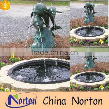 Customize brass animal water fountains for sale NTBF-L009Y