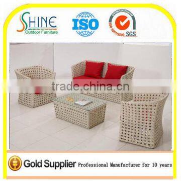 CY782 Rattan furniture set modern sofa for living room wholesale