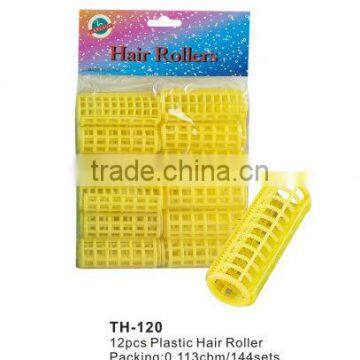 promtion colorful plastic hair roller