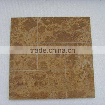 Yellow Wooden Limestone Tile Polished Wooden Yellow Limestone Tile Golden Liemstone