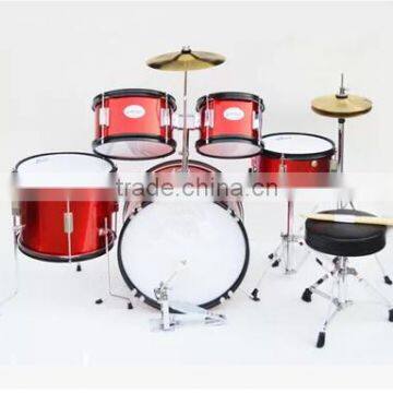 5pc Children Drum Set With Throne, Kids Percussion Drum, Junor Drum Kit photo-2