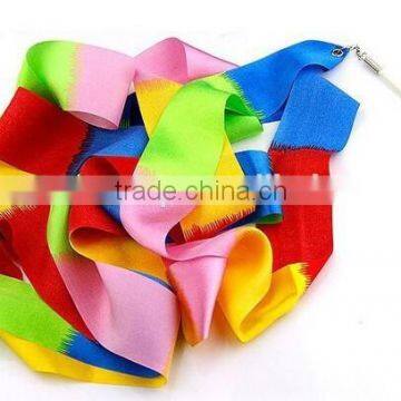 Gymnastic Ribbon/dancing Ribbon RAIN BOW COLOR photo-3