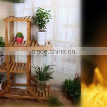 Outdoor Garden Wooden Planter/Wholesale Flower Pots/Wooden Bulk Flower Box photo-2