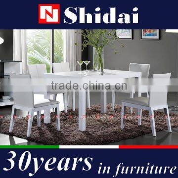 dining table chairs / dining table and chair / white oak dining table and chairs N6218